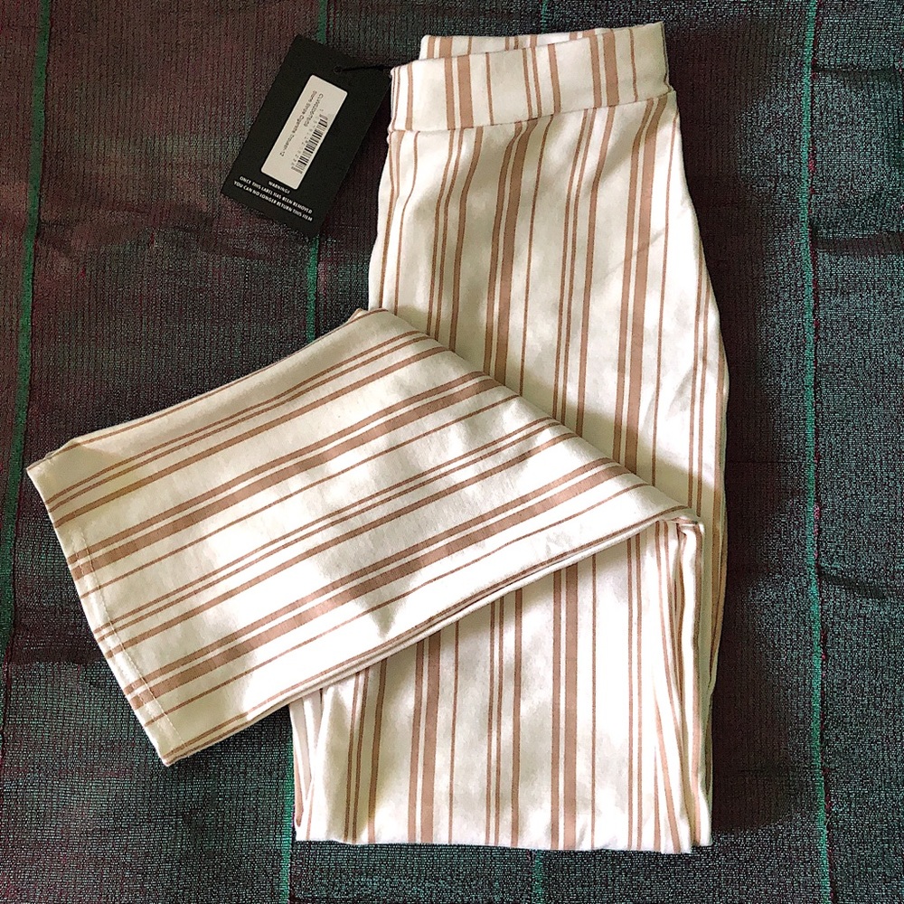 PLT | Stone Stripe Cigarette Trouser - Picture 1 of 7